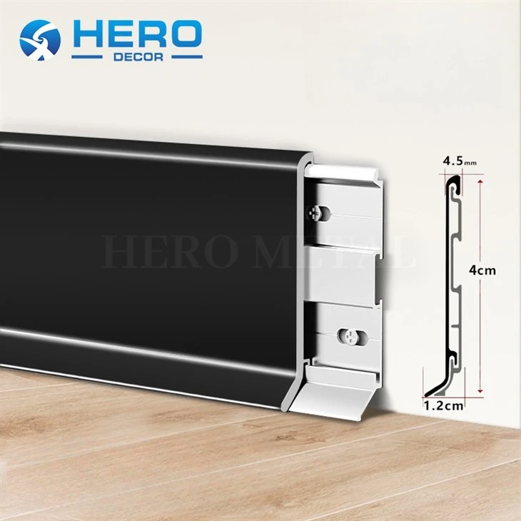 Aluminum Skirting Profile high quality
