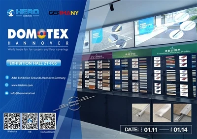 Otkrijte profil podnih obloga sa HERO-om na DOMOTEX-u 2024